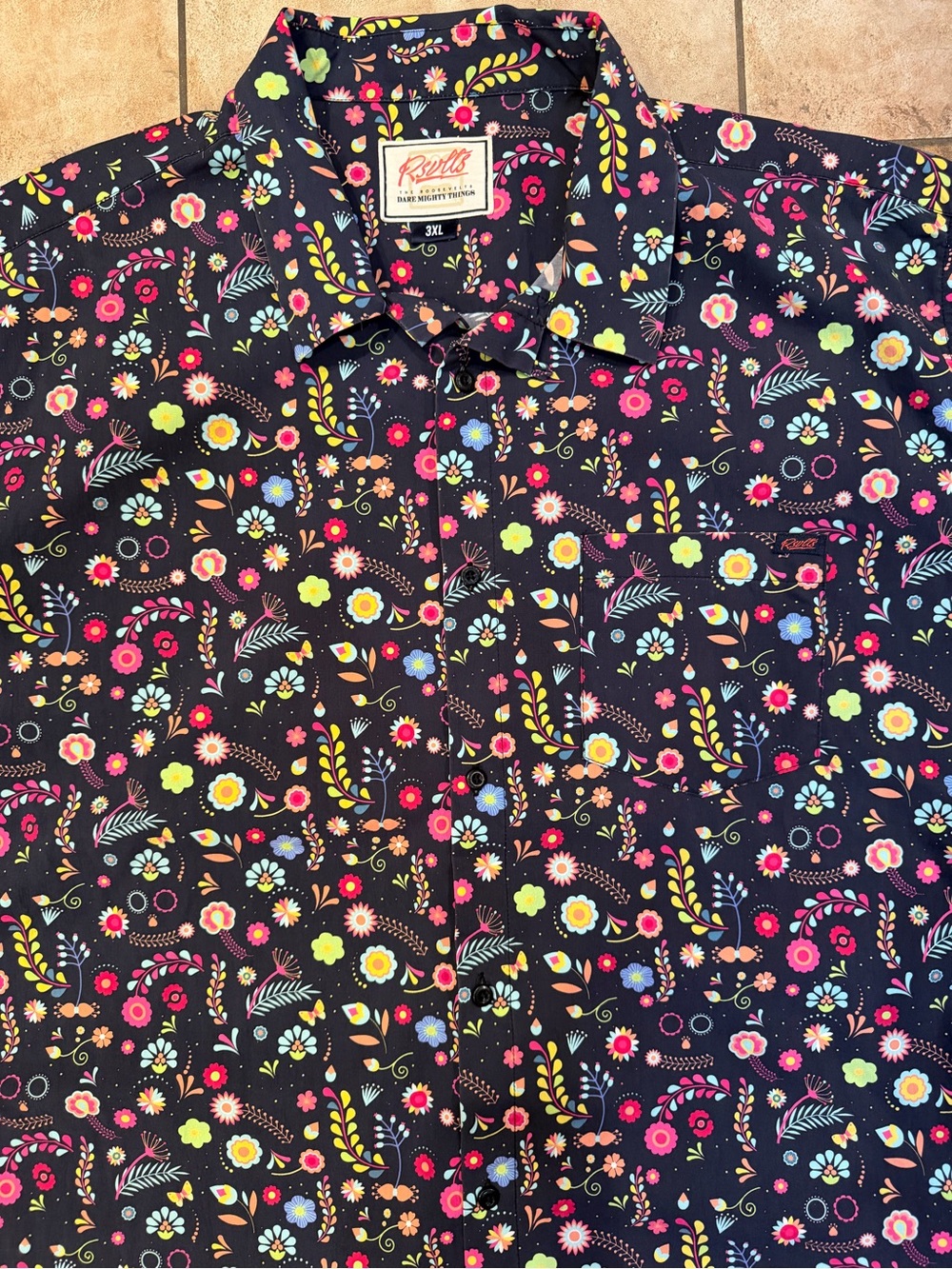 RSVLTS Flores De La Noche 3XL